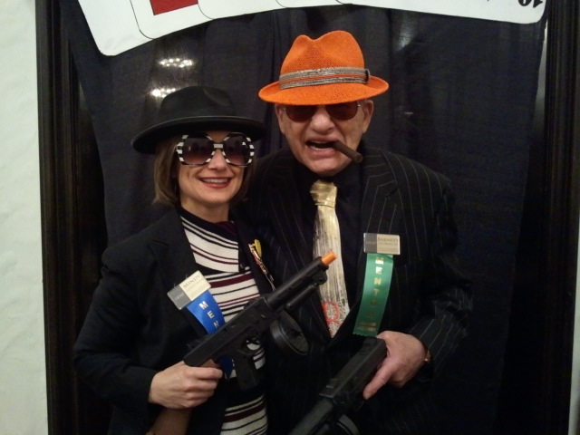 Mindy and Barnett at HEMP Casino Night